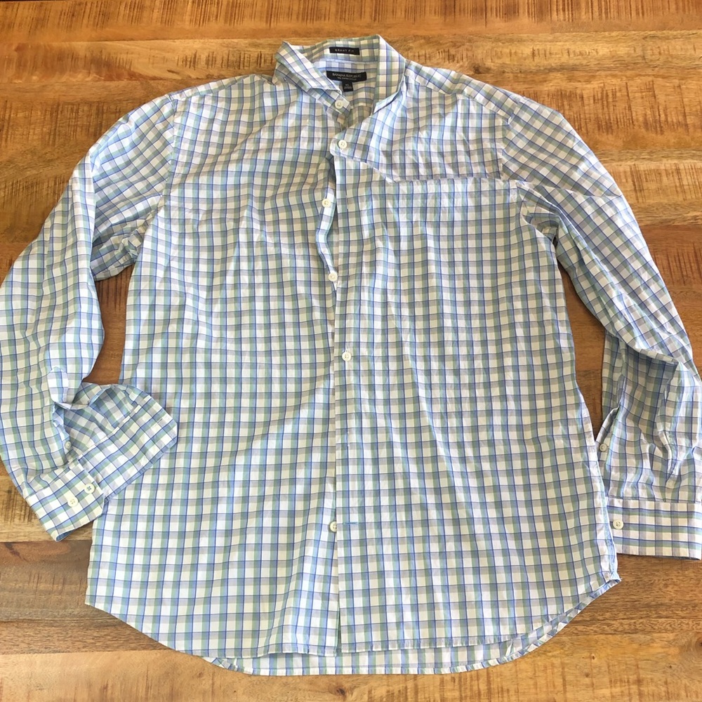 Banana Republic “Grant Fit” button down
